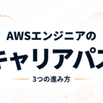 AWSエンジニアのキャリアパスと3つの進み方を紹介する記事のアイキャッチ