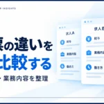 求人票・案件情報をAIで比較整理する方法を解説するサムネイル。複数案件の単価、稼働形態、技術スタックなどの条件を比較し、求人の見極め方やプロンプト例を紹介